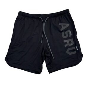 ASRV NEW Mens Sz Medium Black DSG-0170 Aesthetic Revolution 7" Linerless Shorts